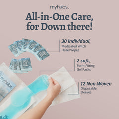 Perineal Gel Pack & Witch Hazel Wipe Pack