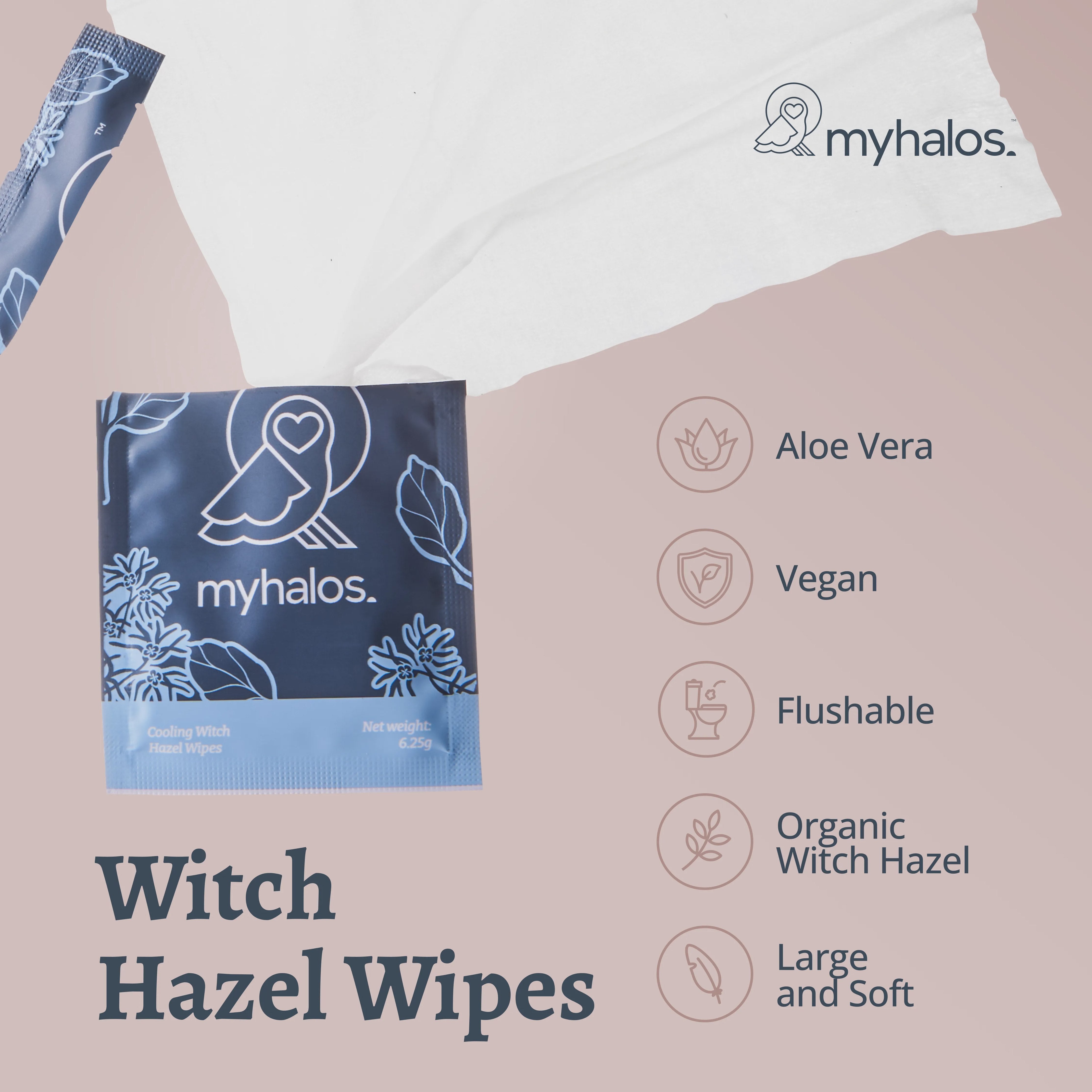 Perineal Gel Pack & Witch Hazel Wipe Pack